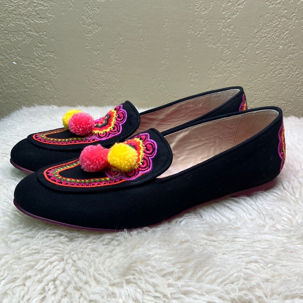 Caroline Issa For LK Bennett Collab Flat Loafers
